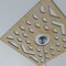 Ekena Millwork Chevron Wood Fretwork Pierced Ceiling Medallion, Hickory, 32"OD x 8 1/4"ID x 3/8"T CMWP32X32X0375CHHI - alternate 6